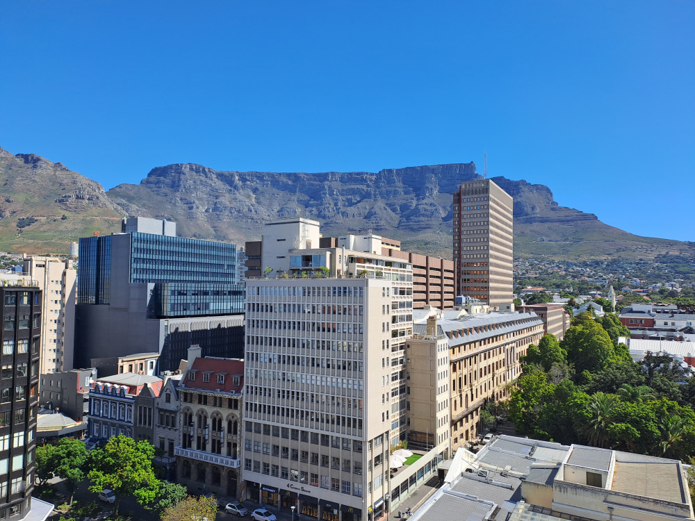 Cape Town city with Table Mountain