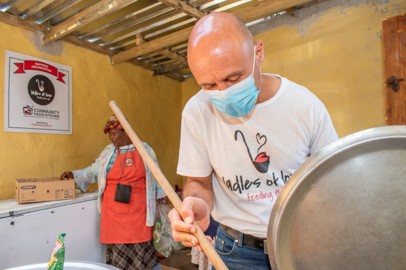 Lades of Love soup kitchen