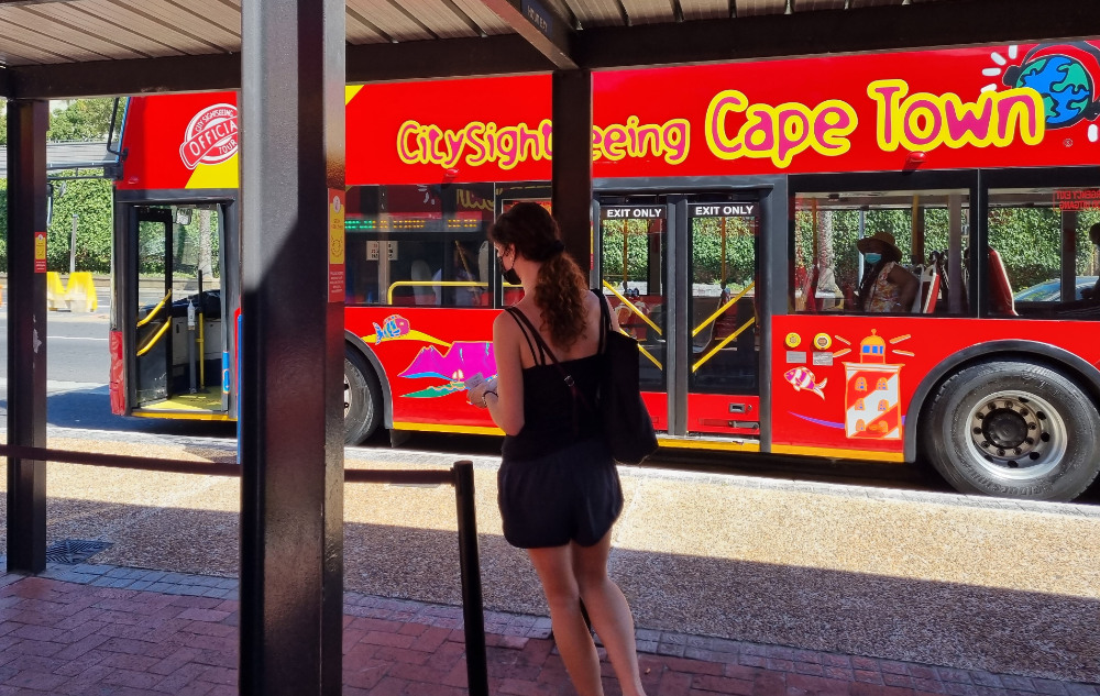 red bus tour cape town